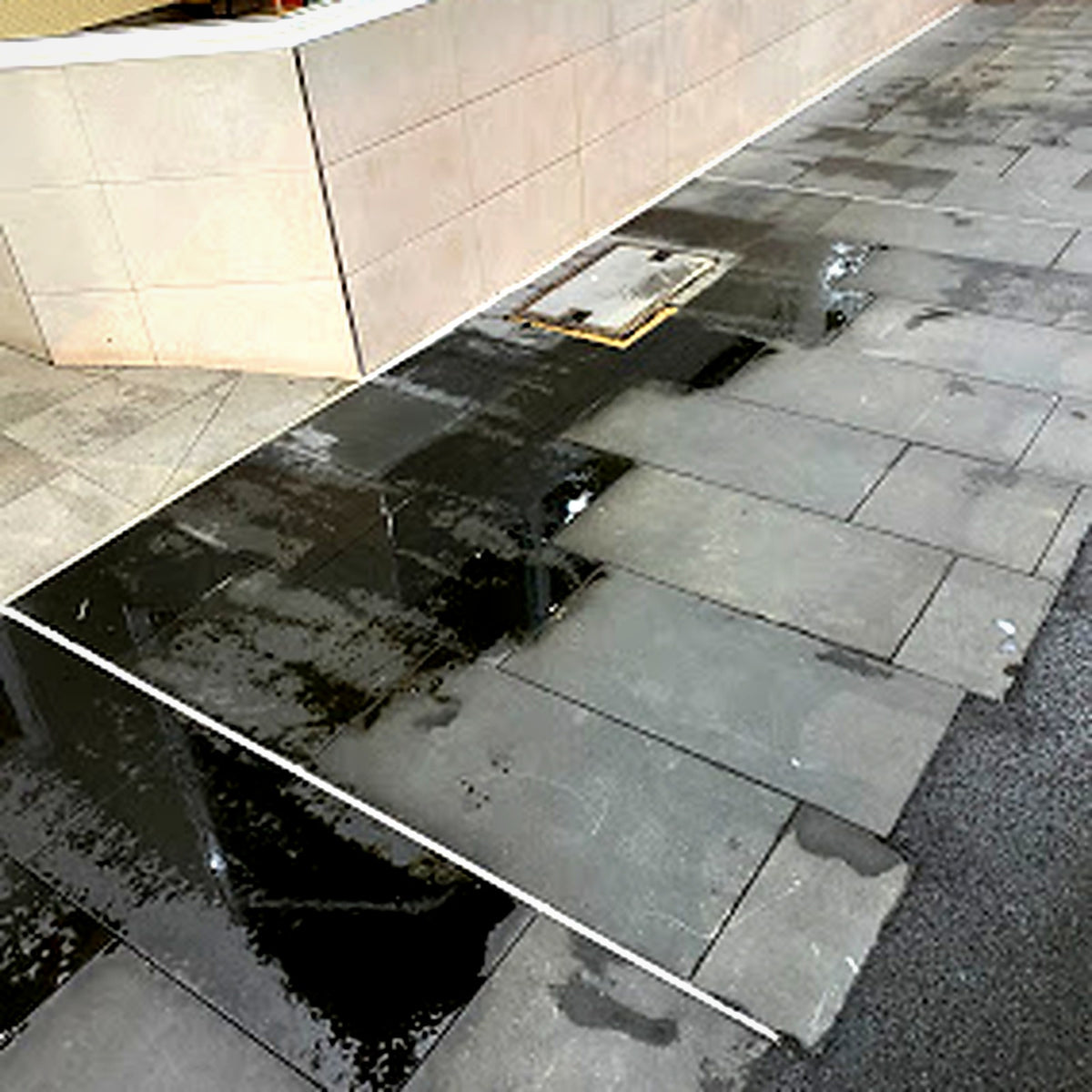 Merrylands Street Upgrade — surface cleaning and sealing by CityShine