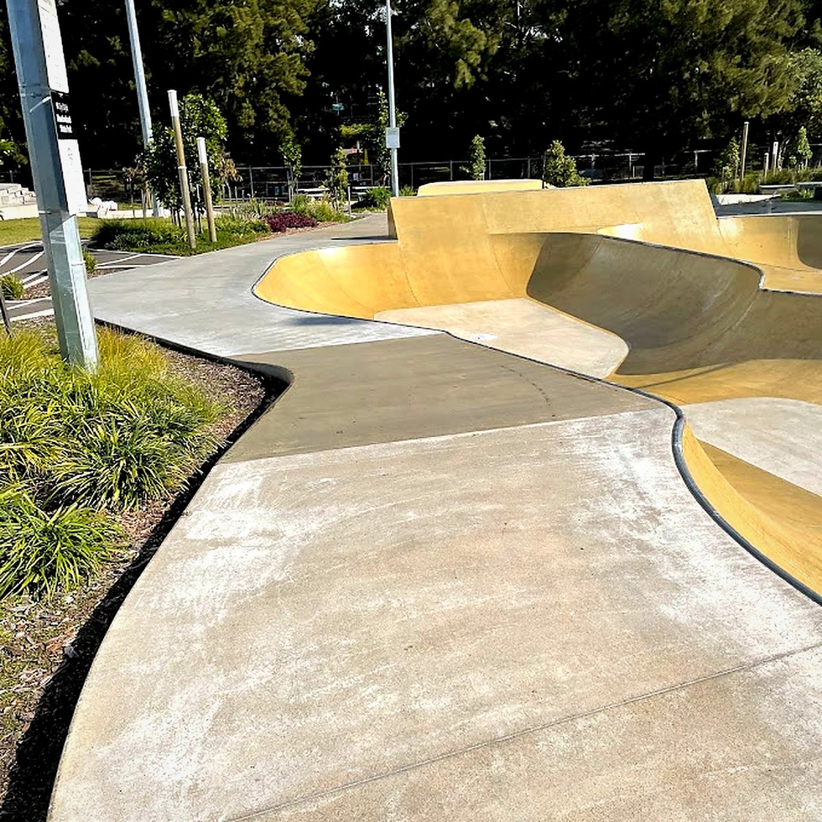 Skate park - City of Ryde — surface cleaning and sealing by CityShine