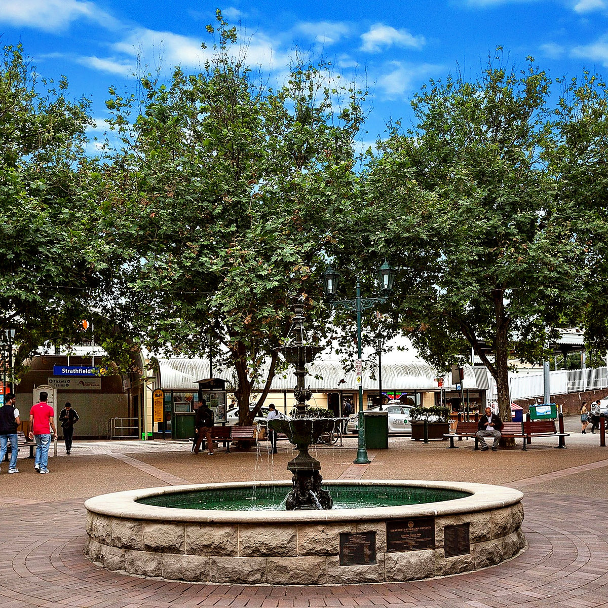 Strathfield Square — surface cleaning and sealing by CityShine