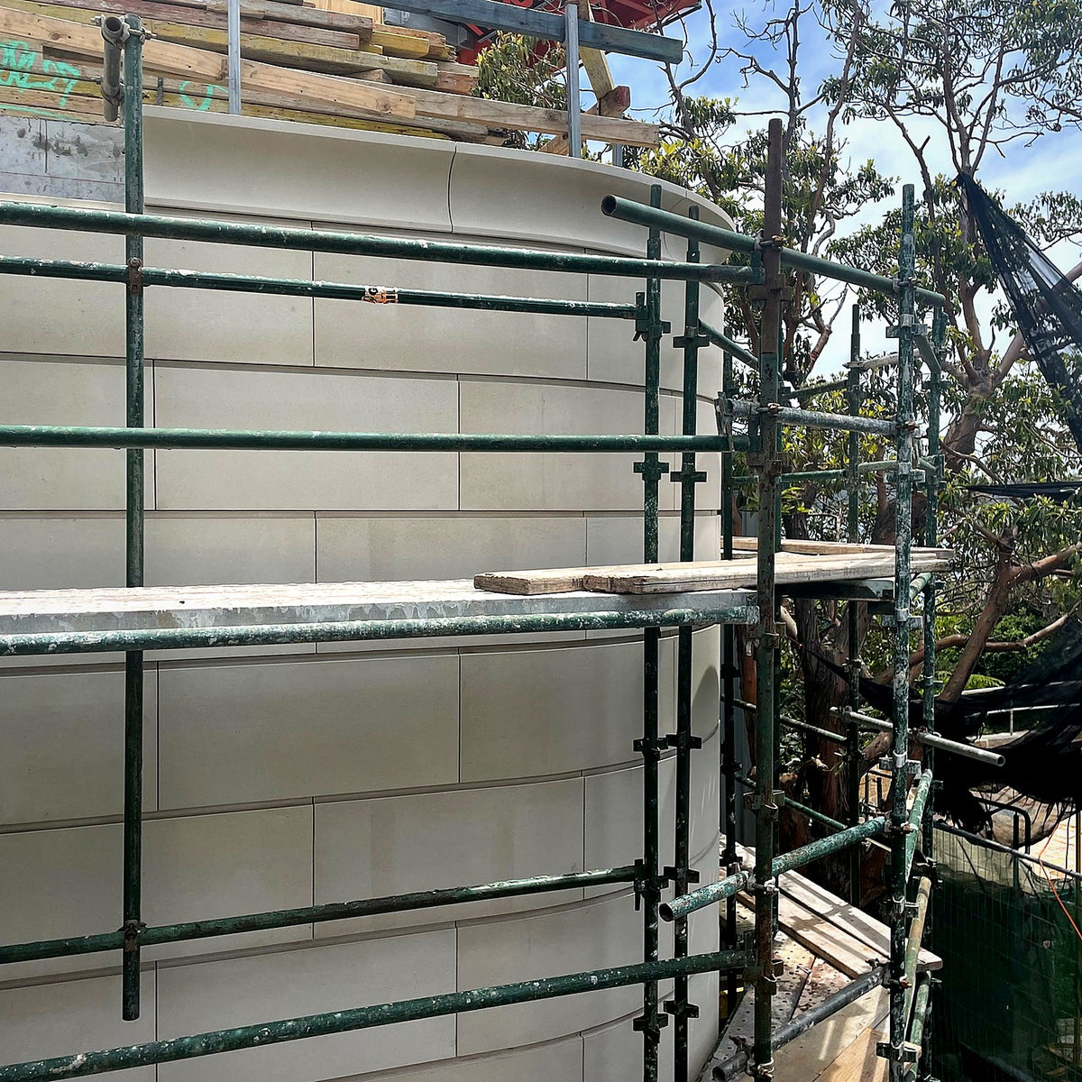 Rosebay Residence - progress photos — surface cleaning and sealing by CityShine
