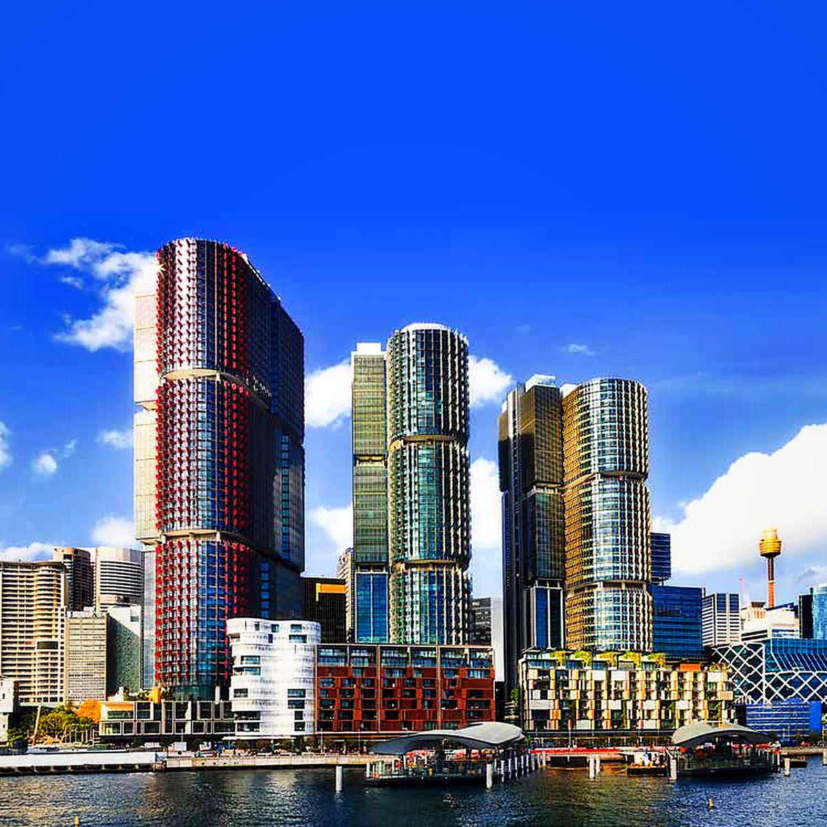 International Towers 1 Barangaroo — surface cleaning and sealing by CityShine