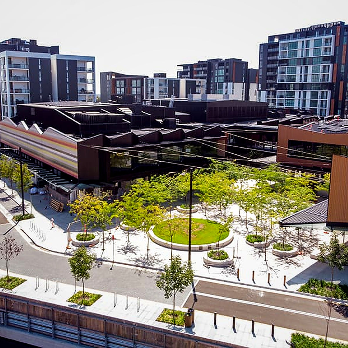 Edmondson Park project — surface cleaning and sealing by CityShine