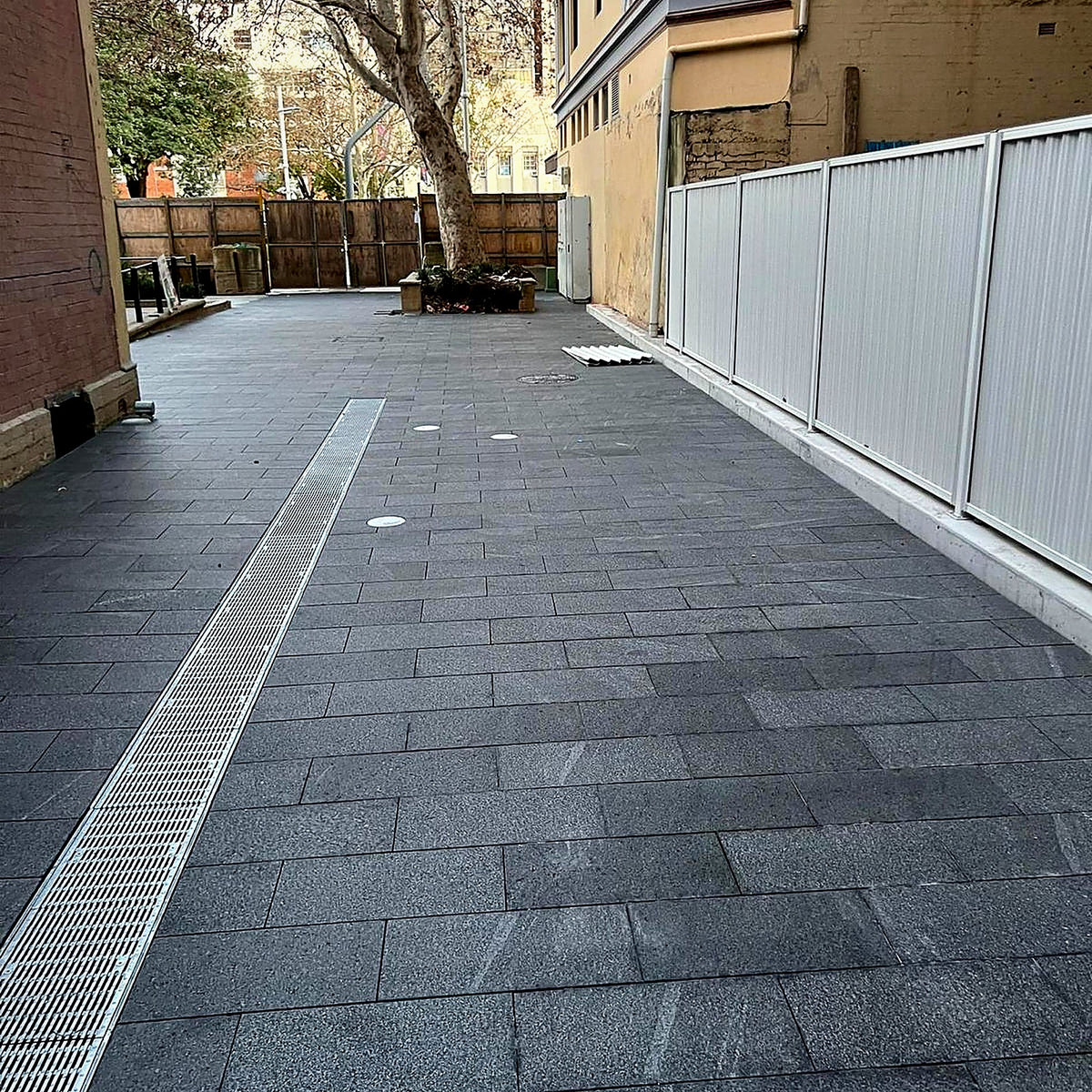 5-8 Parramatta Square (External) — surface cleaning and sealing by CityShine