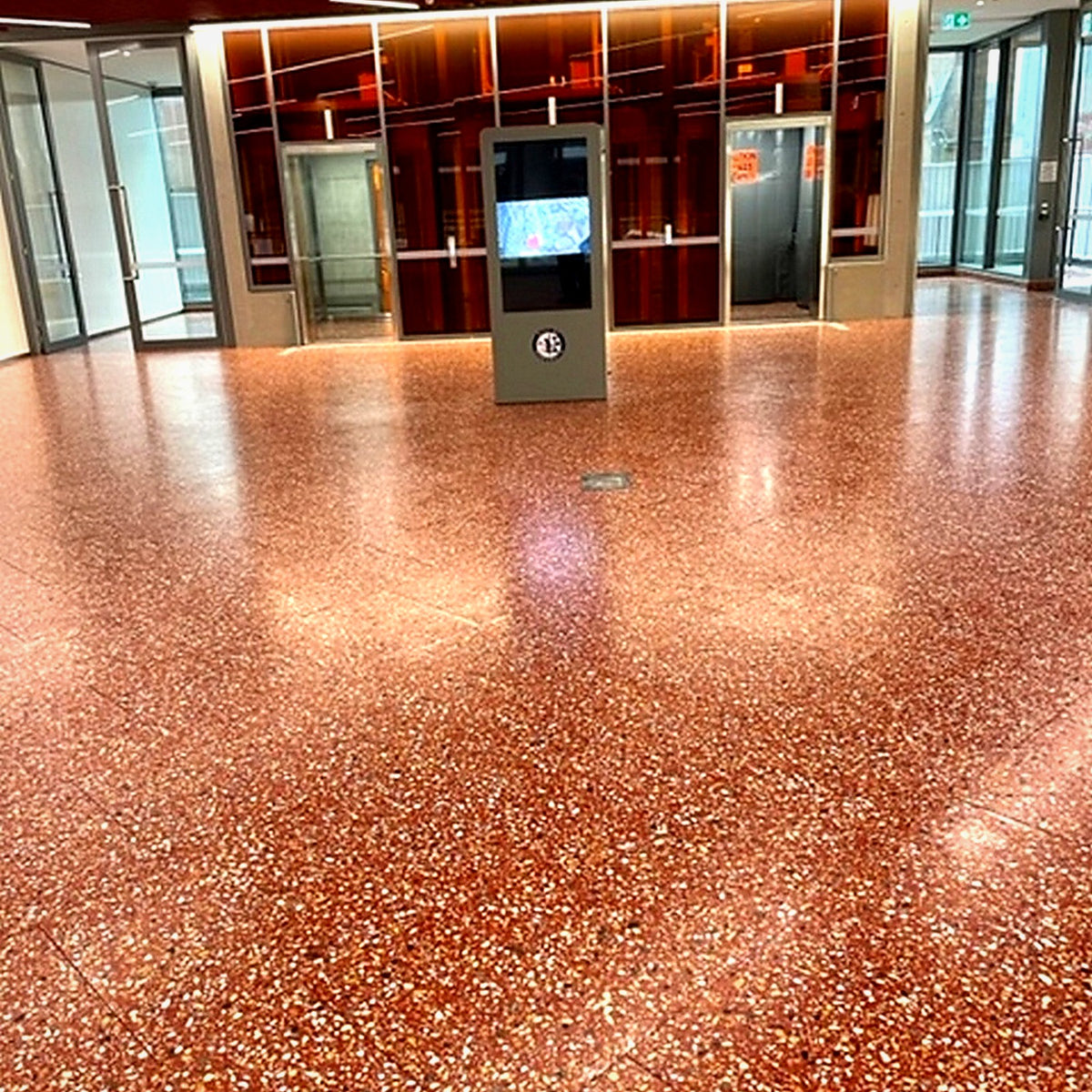 5-7 Parramatta Square (Internal) — surface cleaning and sealing by CityShine
