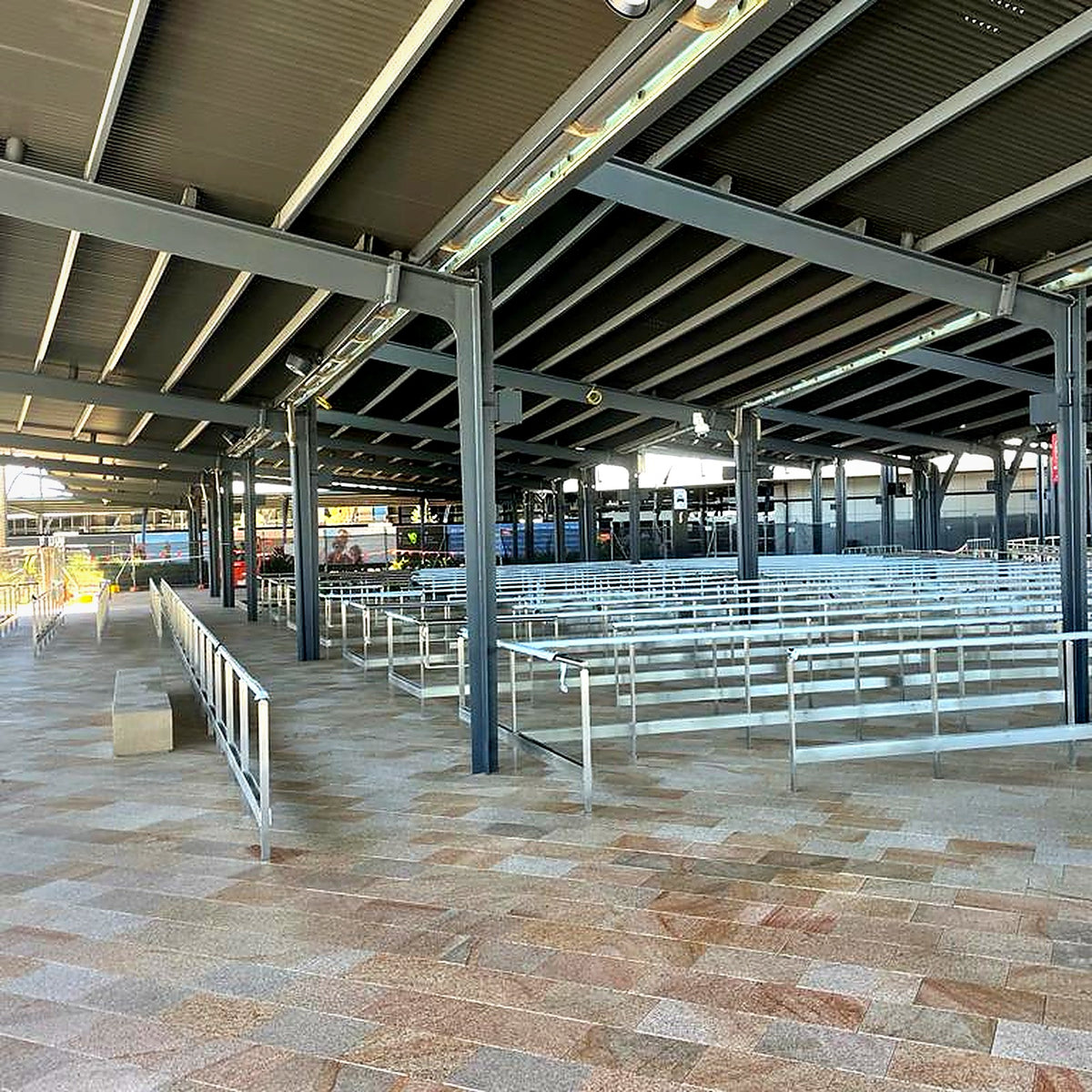 Sydney Airport T1 — surface cleaning and sealing by CityShine