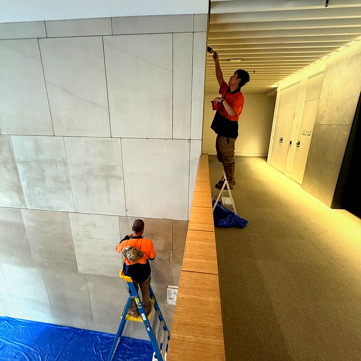 Investa — surface cleaning and sealing by CityShine