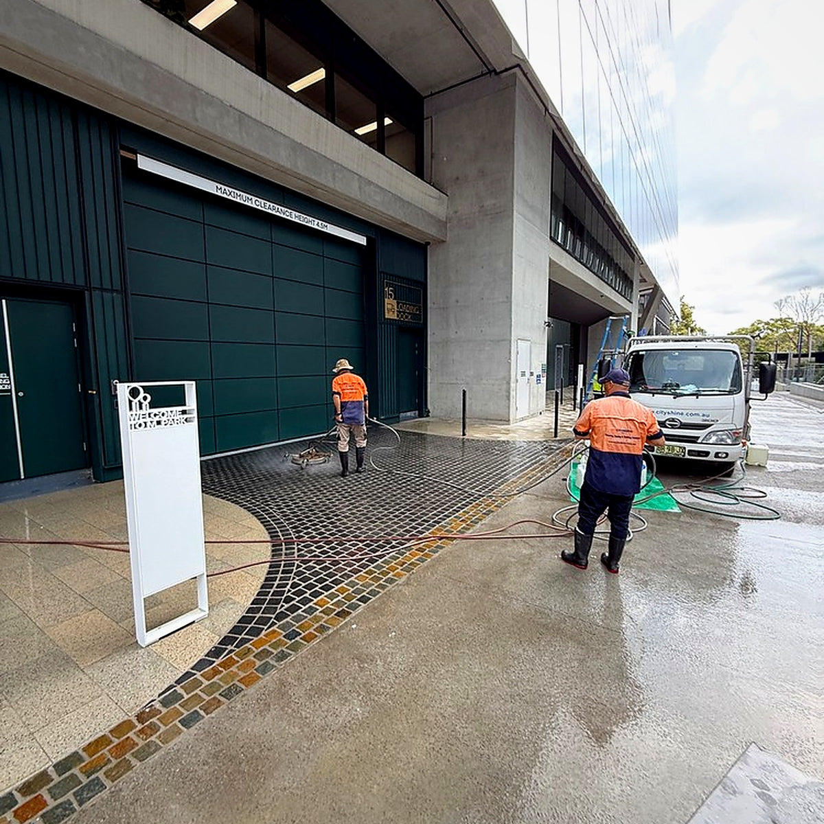 Macquarie Park — surface cleaning and sealing by CityShine