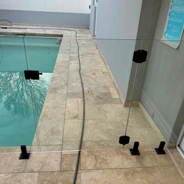 Travertine Pool and Outdoor Entertaining Area Cleaning and Sealing, Greystanes - project photo 7