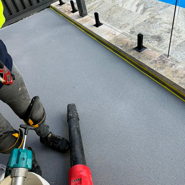 Travertine Pool Surround Cleaning, Sealing and Caulking, Croydon Park - project photo 9