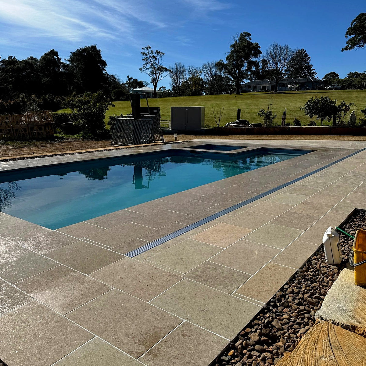 Pool Paver and Coping Cleaning and Sealing, Arcadia - project photo 1
