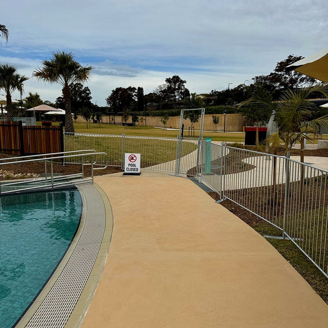 Concrete Pool Surround Cleaning and Sealing, Bradbury - project photo 1