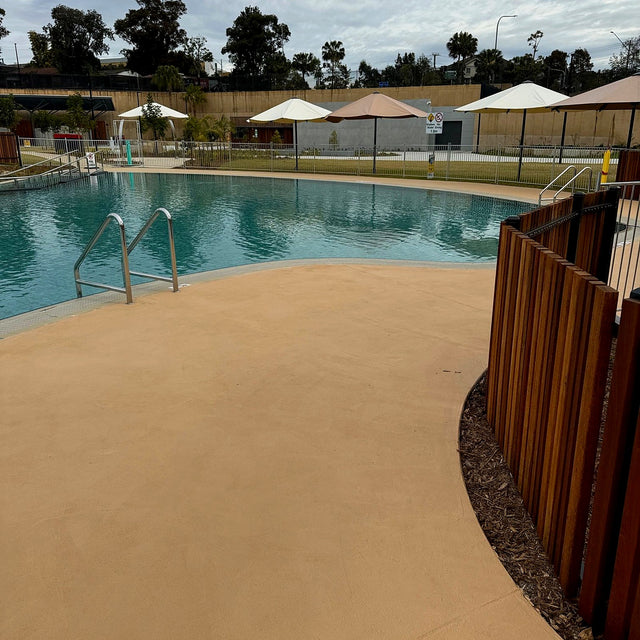 Concrete Pool Surround Cleaning and Sealing, Bradbury - project photo 5