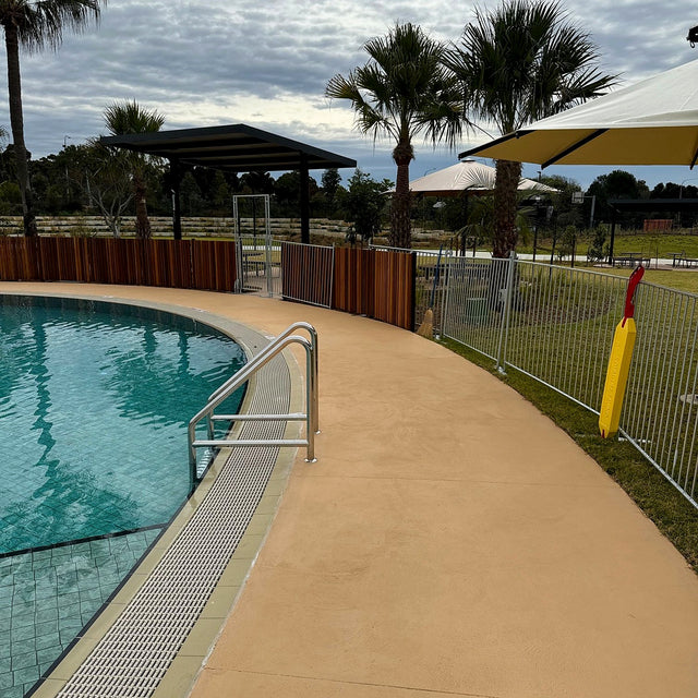 Concrete Pool Surround Cleaning and Sealing, Bradbury - project photo 10