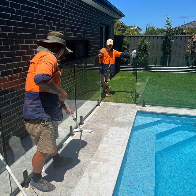 Pool Stone and Feature Wall Cleaning, Sealing and Caulking, Concord West - project photo 6