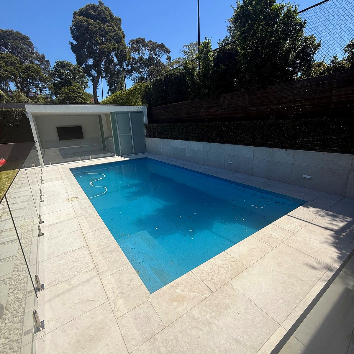 Pool Surround and Pool Wall Cleaning and Sealing, Strathfield - project photo 1