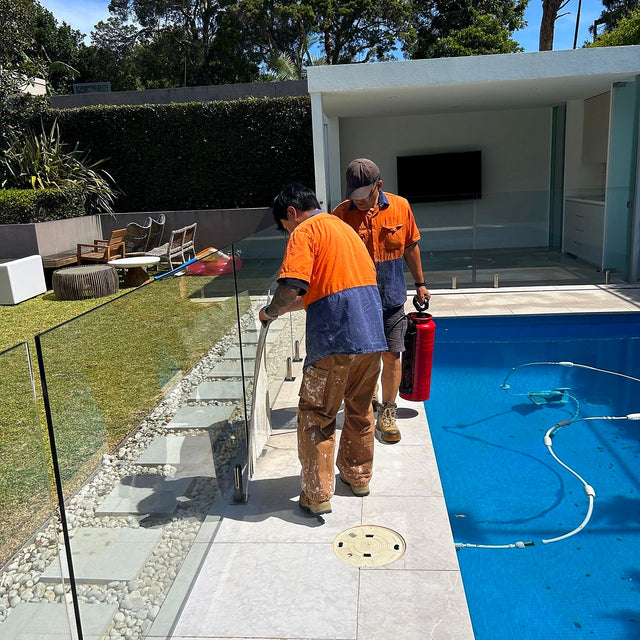 Pool Surround and Pool Wall Cleaning and Sealing, Strathfield - project photo 3