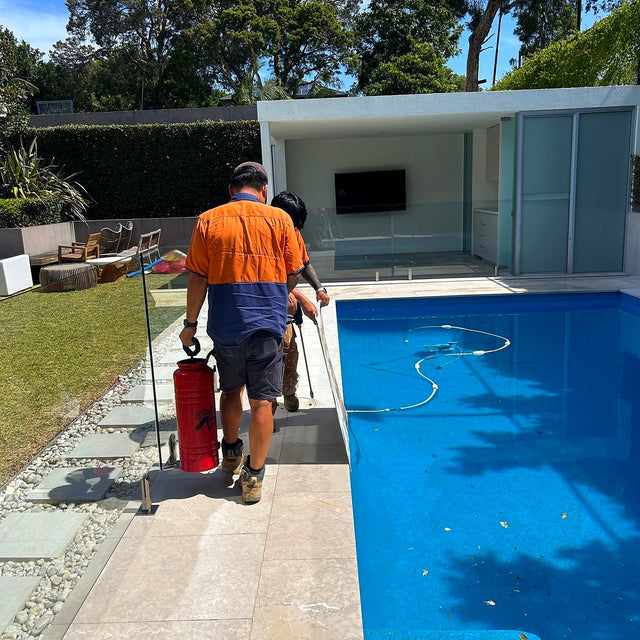 Pool Surround and Pool Wall Cleaning and Sealing, Strathfield - project photo 5