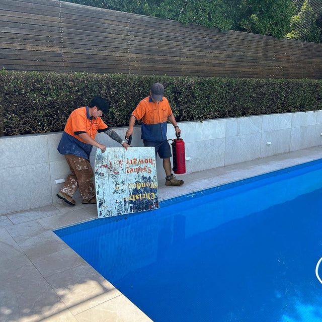 Pool Surround and Pool Wall Cleaning and Sealing, Strathfield - project photo 8