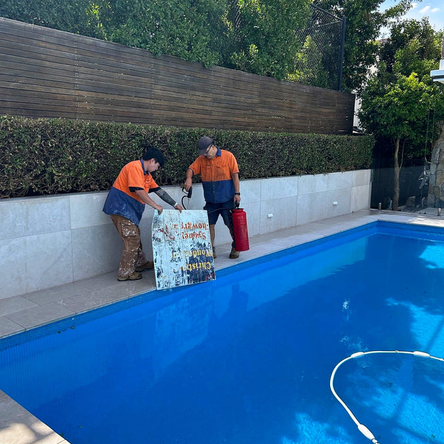 Pool Surround and Pool Wall Cleaning and Sealing, Strathfield - project photo 9