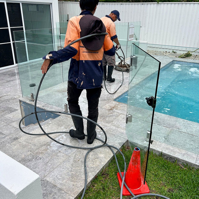 Pool Surround Cleaning, Sealing and Caulking, Croydon - project photo 5