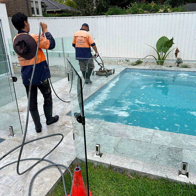 Pool Surround Cleaning, Sealing and Caulking, Croydon - project photo 6