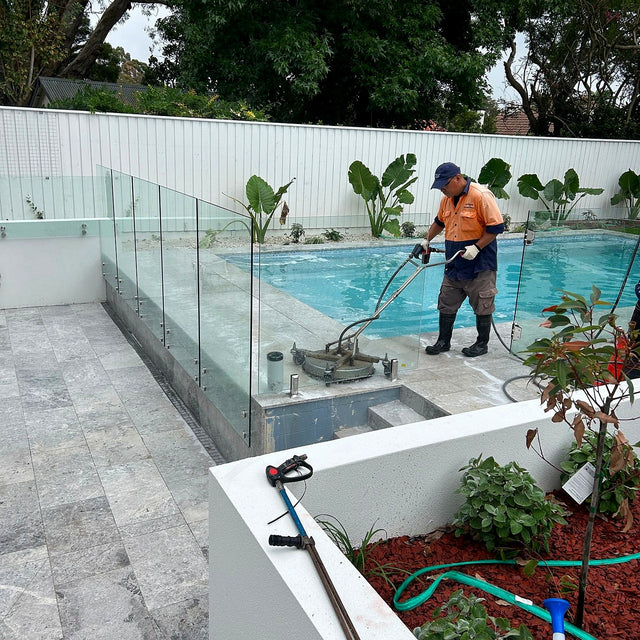Pool Surround Cleaning, Sealing and Caulking, Croydon - project photo 7