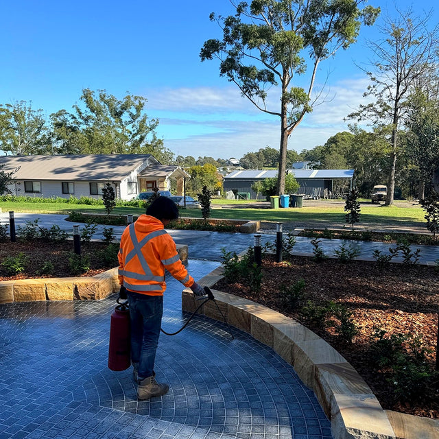 Granite Cobblestone Path Cleaning and Sealing - Dural - project photo 8