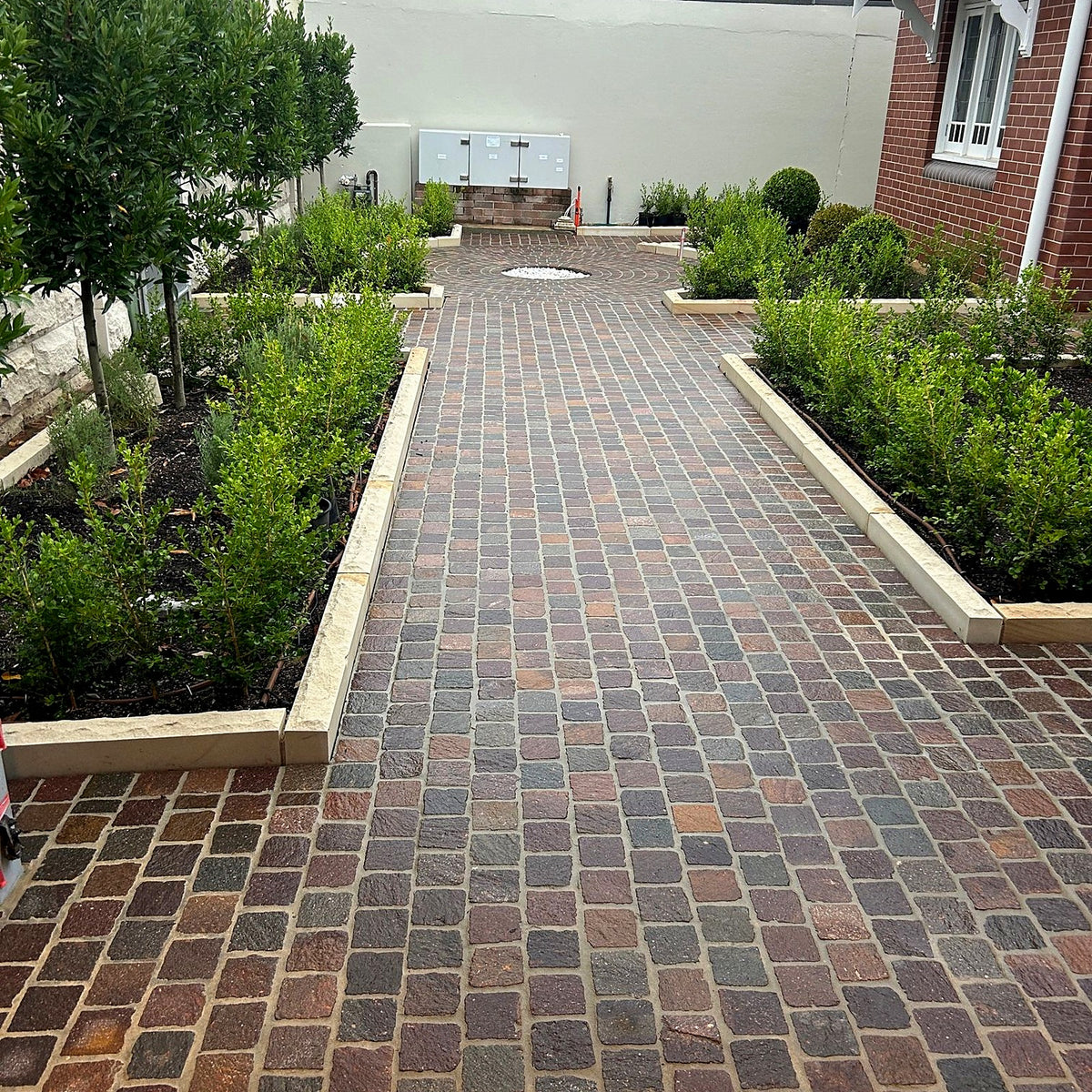 Porphyry Courtyard and Path Sealing - Hunters Hill - project photo 1