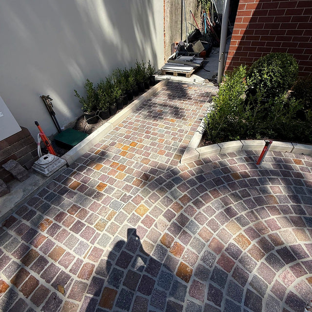 Porphyry Courtyard and Path Sealing - Hunters Hill - project photo 2