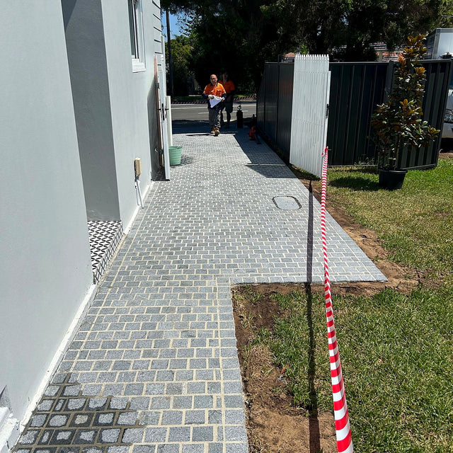 Paver Courtyard and Path Cleaning and Sealing - Croydon Park - project photo 4