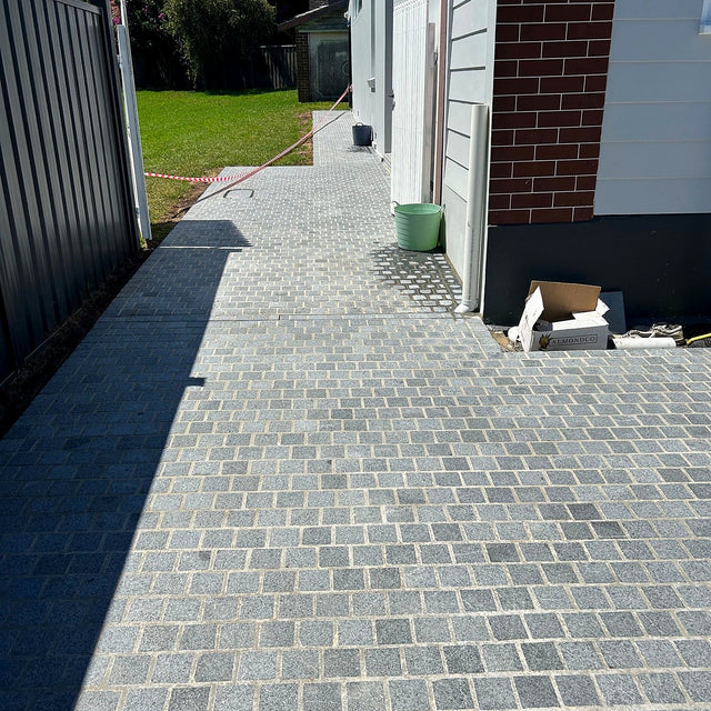 Paver Courtyard and Path Cleaning and Sealing - Croydon Park - project photo 5