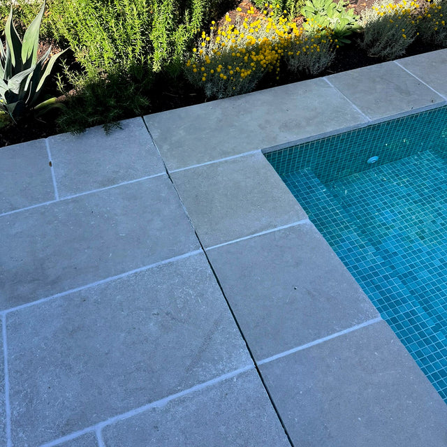 Limestone Pool Surround Cleaning, Sealing and Caulking - Earlwood - project photo 4