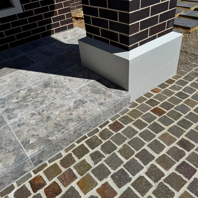 Brick Capping Cleaning, Sealing and Caulking - Denham Court - project photo 4