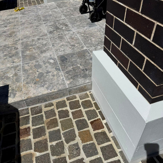 Brick Capping Cleaning, Sealing and Caulking - Denham Court - project photo 7