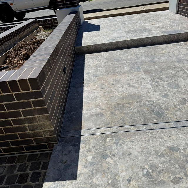 Brick Capping Cleaning, Sealing and Caulking - Denham Court - project photo 11