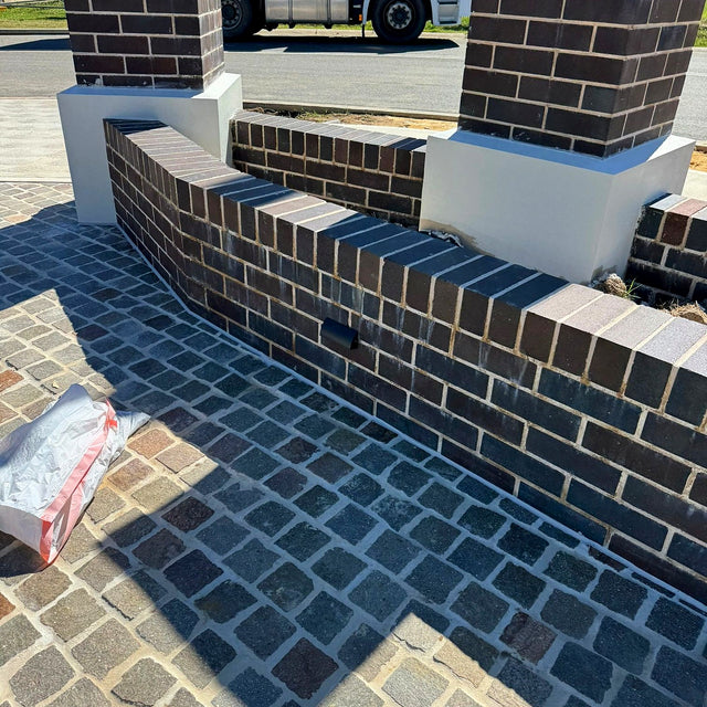 Brick Capping Cleaning, Sealing and Caulking - Denham Court - project photo 19