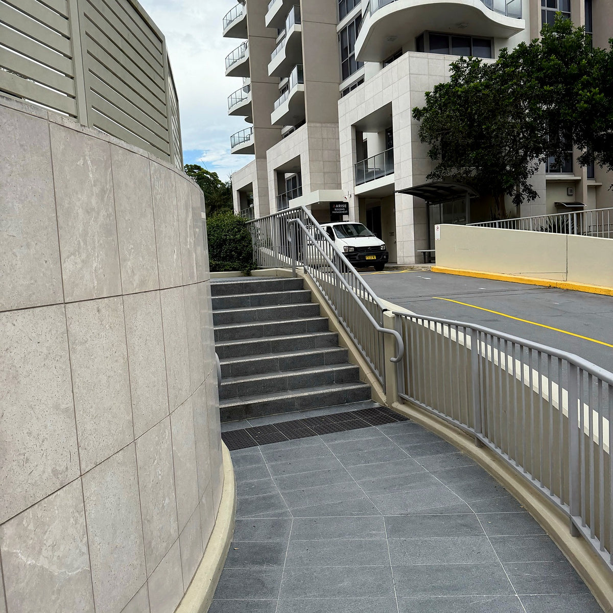Entry Paving, Stairs and Landings Anti-Slip Resealing - Lane Cove West