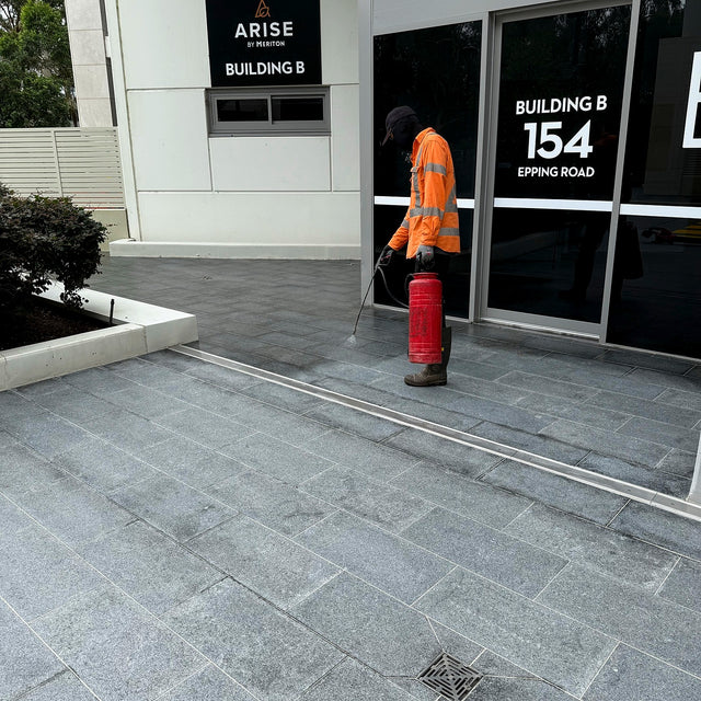 Entry Paving, Stairs and Landings Anti-Slip Resealing - Lane Cove West - project photo 9