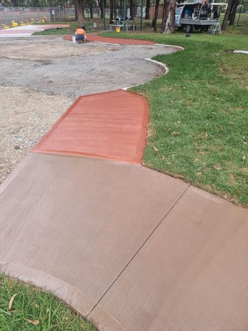 Coloured Paving Anti-Slip Sealing - Bass Hill - project photo 3