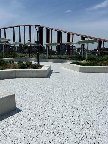 Podium Paver Cleaning and Anti-Slip Sealing - Alexandria