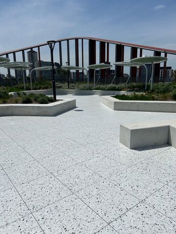 Podium Paver Cleaning and Anti-Slip Sealing - Alexandria - project photo 8