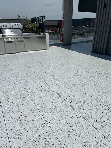 Podium Paver Cleaning and Anti-Slip Sealing - Alexandria - project photo 10