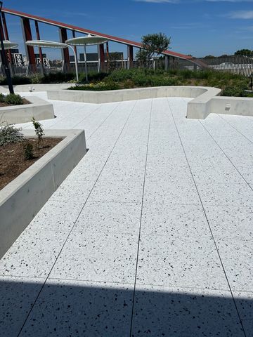 Podium Paver Cleaning and Anti-Slip Sealing - Alexandria - project photo 14