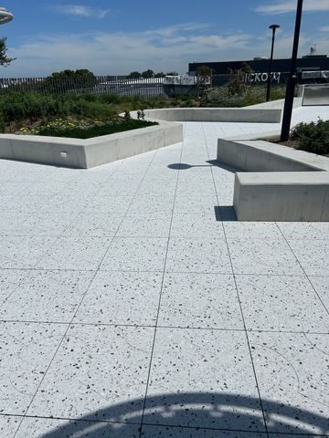 Podium Paver Cleaning and Anti-Slip Sealing - Alexandria - project photo 17