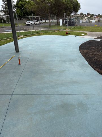 Playground Coloured Concrete Anti-Slip Sealing - Taren Point - project photo 14