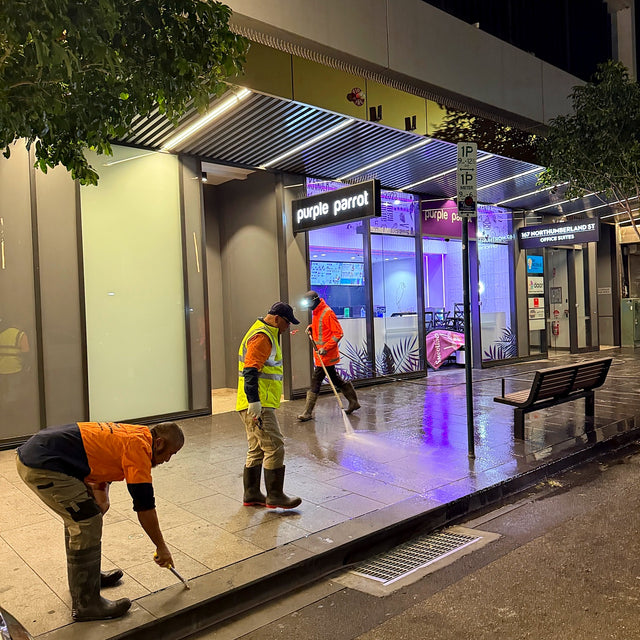 Retail Precinct Paver Cleaning and Anti-Slip Resealing - Liverpool - project photo 6