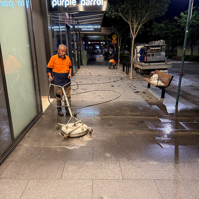 Retail Precinct Paver Cleaning and Anti-Slip Resealing - Liverpool - project photo 8