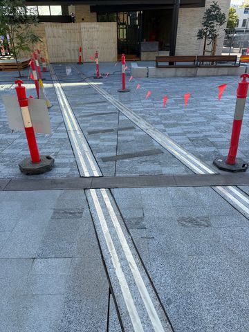 Station Footpath and Tracksides Anti-Slip Treatment - Bankstown - project photo 2