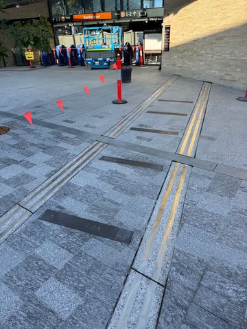 Station Footpath and Tracksides Anti-Slip Treatment - Bankstown - project photo 4