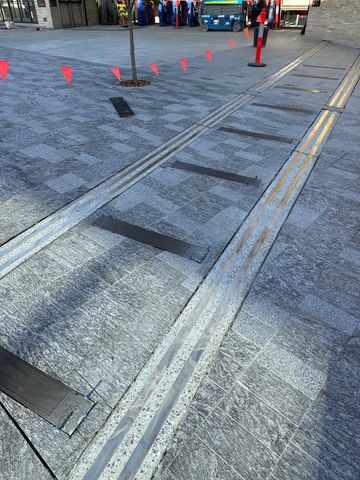 Station Footpath and Tracksides Anti-Slip Treatment - Bankstown - project photo 5